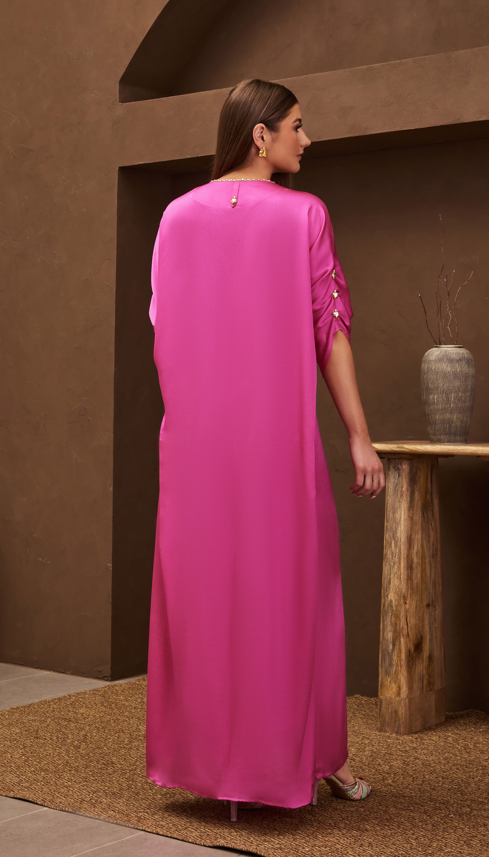 Sugar Coral Kaftan